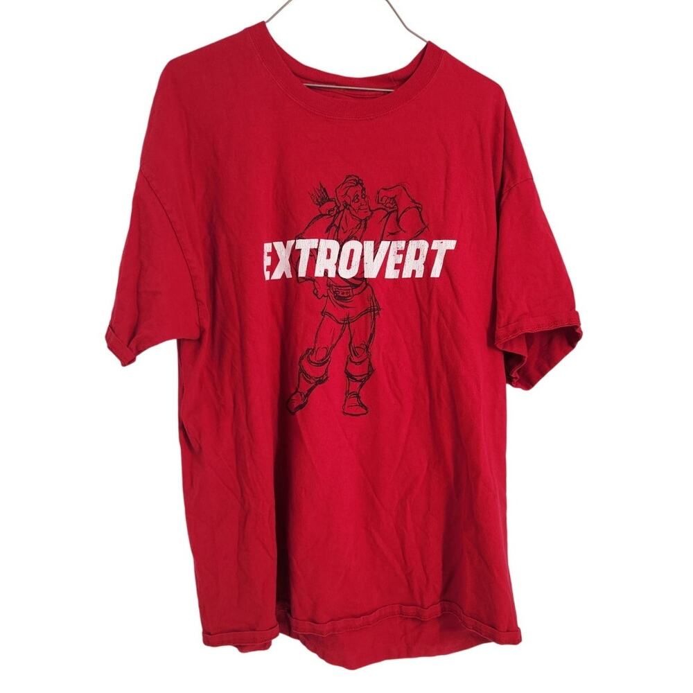 Disney Parks Beauty and the Beast Gaston Extrovert Tee T-Shirt Womens Size XXL